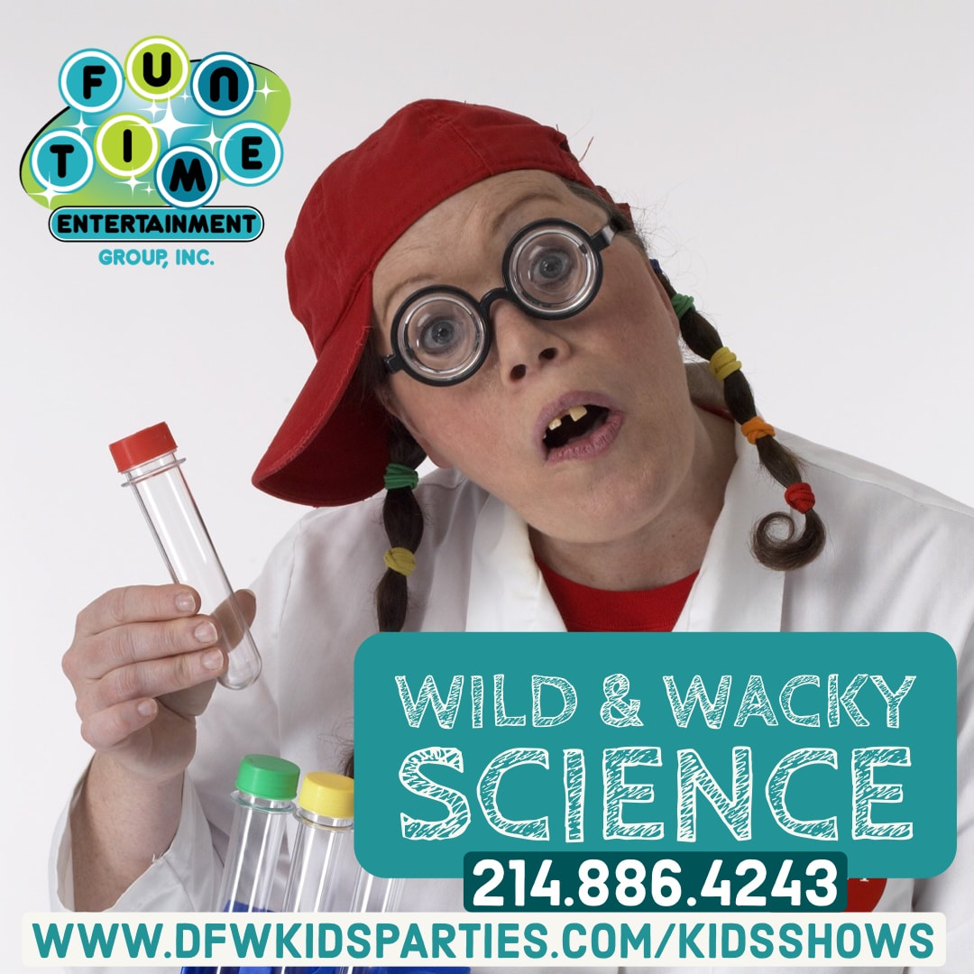 Science Show, kids science show, dallas science show, science show for kids, school show, birthday show, kids entertainment